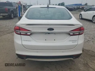 2017 Ford Fusion Titanium with VIN 3FA6P0K9XHR115627, listed as a Copart auction lot 59783105 with 132,665 mi miles and Clean title. Bid and sale history available at DreamBid. Image 6.