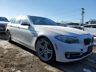 2014 BMW 5 Series 535i xDrive with VIN WBA5B3C55ED530874, listed as a Copart auction lot 86071814 with 95,007 mi miles and Salvage Title. Bid and sale history available at carsss.com. Image 4.