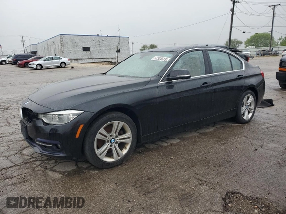 2018 BMW 3 Series 330i xDrive with VIN WBA8D9G5XJNU71846, listed as a Copart auction lot 57534515 with 123,705 mi miles and Clean title. Bid and sale history available at DreamBid. Image 1.