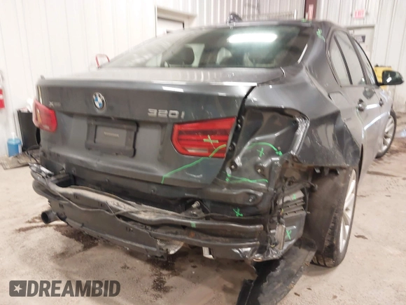2018 BMW 3 Series 320i xDrive with VIN WBA8E5G50JNU48047, listed as a IAAI auction lot 41564022 with 69,971 mi miles. Bid and sale history available at carsss.com. Image 6.