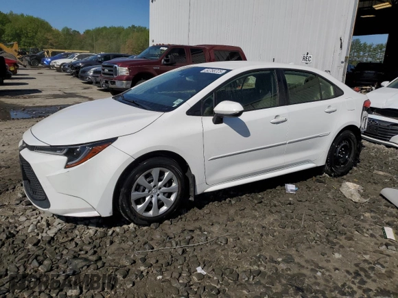 2021 Toyota Corolla LE with VIN JTDEPMAE5MJ132786, listed as a Copart auction lot 54755225 with 44,684 mi miles and Salvage Title. Bid and sale history available at DreamBid. Image 1.