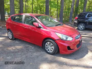 2017 Hyundai Accent SE with VIN KMHCT5AE3HU321459, listed as a IAAI auction lot 42160169 with 71,335 mi miles. Bid and sale history available at carsss.com. Image 1.