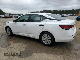 2024 Nissan Sentra S with VIN 3N1AB8BV3RY303088, listed as a Copart auction lot 48216765 with 17,272 mi miles and Salvage Title. Bid and sale history available at carsss.com. Image 2.