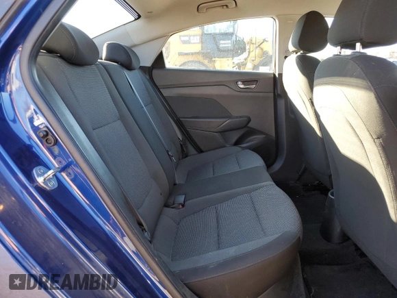 2020 Hyundai Accent SE with VIN 3KPC24A63LE121523, listed as a Copart auction lot 37807554 with 80,317 mi miles. Bid and sale history available at carsss.com. Image 10.