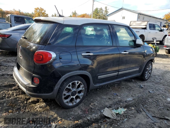 2016 FIAT 500L Trekking with VIN ZFBCFADH9GZ038045, listed as a Copart auction lot 53101935 with 0 mi miles and Non Repairable. Bid and sale history available at carsss.com. Image 3.