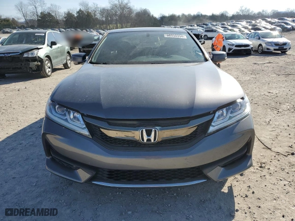 2017 Honda Accord Coupe EX-L with VIN 1HGCT1B80HA007342, listed as a Copart auction lot 86550334 with 122,925 mi miles and Salvage Title. Bid and sale history available at carsss.com. Image 5.