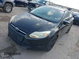 2014 Ford Focus SE with VIN 1FADP3F21EL157488, listed as a IAAI auction lot 42120325 with 198,658 mi miles and . Bid and sale history available at DreamBid. Image 2.