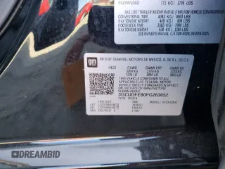 2023 Chevrolet Silverado 1500 LT Trail Boss with VIN 3GCUDFE80PG263652, listed as a Copart auction lot 72004854 with 25,461 mi miles and Salvage Title. Bid and sale history available at DreamBid. Image 12.