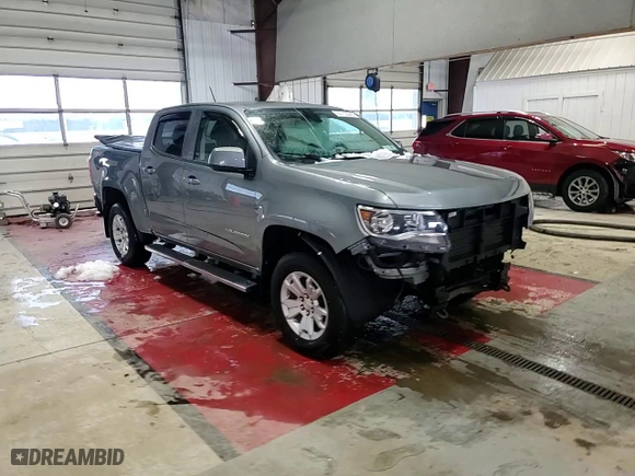 2022 Chevrolet Colorado 4WD LT with VIN 1GCGTCEN8N1311771, listed as a Copart auction lot 45713345 with 5,799 mi miles and Salvage Title. Bid and sale history available at carsss.com. Image 14.