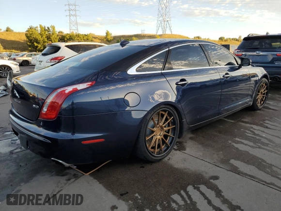 2015 Jaguar XJ with VIN SAJWA2GT2FMV90837, listed as a Copart auction lot 71126294 with 92,973 mi miles and Clean Title. Bid and sale history available at DreamBid. Image 3.