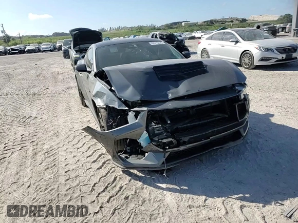 2024 Ford Mustang GT with VIN 1FA6P8CF9R5433682, listed as a Copart auction lot 44315325 with 1,574 mi miles and Salvage Title. Bid and sale history available at DreamBid. Image 11.