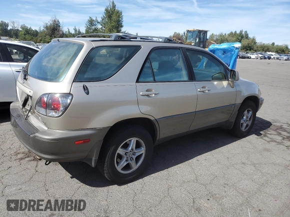 2003 Lexus RX 300 with VIN JTJHF10U030307714, listed as a Copart auction lot 69493314 with 272,189 mi miles and Salvage Title. Bid and sale history available at carsss.com. Image 3.