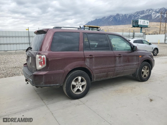 2008 Honda Pilot SE with VIN 5FNYF18378B004095, listed as a Copart auction lot 54382175 with 285,608 mi miles and Clean Title. Bid and sale history available at carsss.com. Image 3.