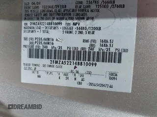 2004 Ford Freestar SEL с VIN 2FMZA52214BB10099, выставлен на аукционе IAAI как лот 42497473 с пробегом 127 993 миль миль и . История ставок и продаж доступна на DreamBid. Изображение 9.