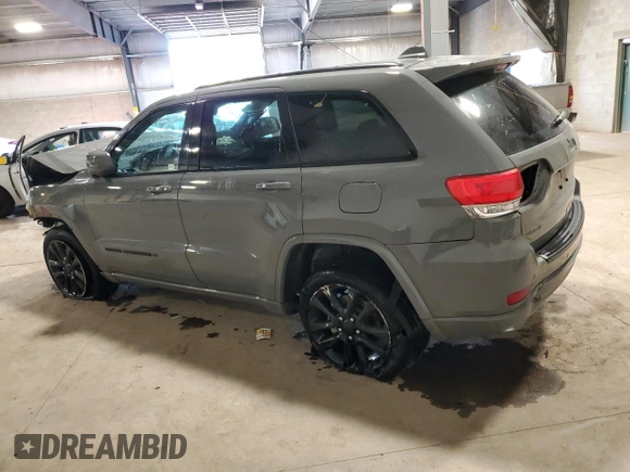 2022 Jeep Grand Cherokee WK Laredo E with VIN 1C4RJFAG9NC113597, listed as a Copart auction lot 68103554 with 20,669 mi miles and Salvage Title. Bid and sale history available at carsss.com. Image 2.