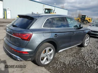 2022 Audi Q5 S line Prestige with VIN WA1FAAFY5N2005758, listed as a Copart auction lot 44140635 with 30,765 mi miles and Salvage title. Bid and sale history available at DreamBid. Image 3.