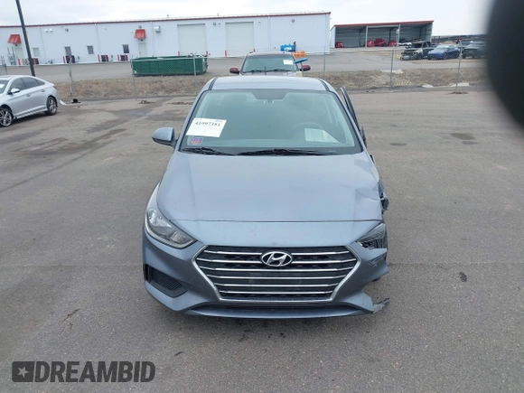 2020 Hyundai Accent SE with VIN 3KPC24A61LE096847, listed as a IAAI auction lot 41997351 with 48,214 mi miles. Bid and sale history available at carsss.com. Image 12.