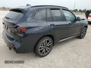 2024 BMW X3 sDrive30i with VIN 5UX43DP05R9W74853, listed as a Copart auction lot 51118215 with Not Provided miles and Non Repairable. Bid and sale history available at DreamBid. Image 3.
