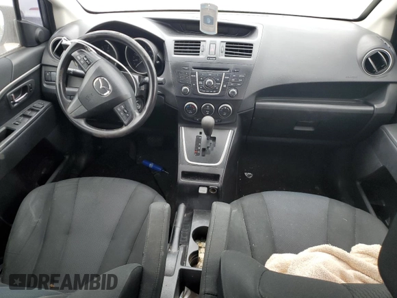 2014 Mazda 5 Sport with VIN JM1CW2BL3E0170021, listed as a Copart auction lot 76302974 with Not Provided miles and Salvage Title. Bid and sale history available at DreamBid. Image 8.