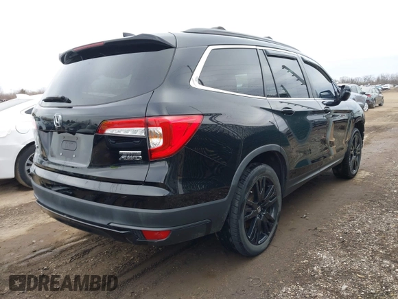 2021 Honda Pilot Special Edition with VIN 5FNYF6H23MB004612, listed as a IAAI auction lot 41734947 with 115,295 mi miles and . Bid and sale history available at DreamBid. Image 4.