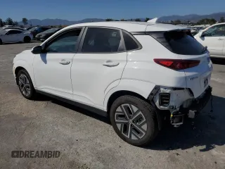 2023 Hyundai Kona SEL z VIN KM8K33AGXPU168028, wystawiony jako Copart lot #56489425 z przebiegiem 57 151 mil mil oraz Szkoda całkowita • Salvage title. Historia ofert i sprzedaży dostępna na DreamBid. Obrazek 2.