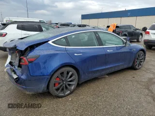 2020 Tesla Model 3 Performance z VIN 5YJ3E1EC2LF669481, wystawiony jako Copart lot #53718595 z przebiegiem 88 709 mil mil oraz Czysty tytuł • Clean title. Historia ofert i sprzedaży dostępna na DreamBid. Obrazek 3.