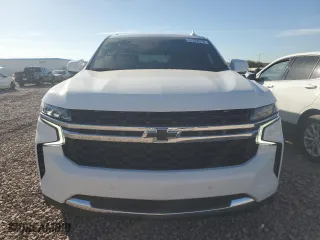 2023 Chevrolet Tahoe LS with VIN 1GNSCMKD7PR283453, listed as a Copart auction lot 81376314 with 21,308 mi miles and Salvage Title. Bid and sale history available at carsss.com. Image 5.