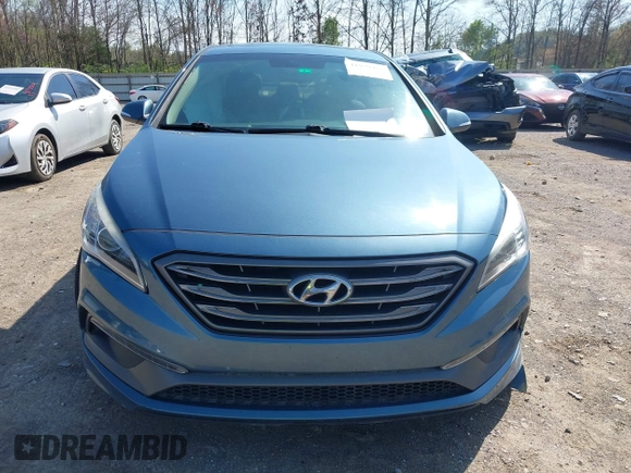 2016 Hyundai Sonata Sport with VIN 5NPE34AF0GH431703, listed as a IAAI auction lot 41930465 with 126,586 mi miles and . Bid and sale history available at DreamBid. Image 12.
