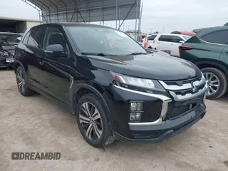 2020 Mitsubishi Outlander Sport SE 2.0 with VIN JA4AP4AU0LU023519, listed as a IAAI auction lot 41318430 with 116,565 mi miles. Bid and sale history available at carsss.com. Image 1.