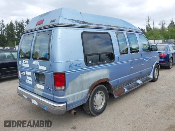 1995 Ford Econoline Cargo with VIN 1FDEE14H7SHA64730, listed as a IAAI auction lot 42120046 with 118,164 mi miles and . Bid and sale history available at DreamBid. Image 4.