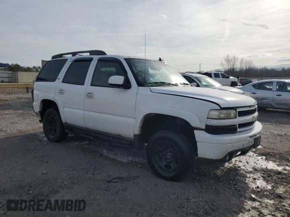 2006 Chevrolet Tahoe Z71 with VIN 1GNEK13T96R165259, listed as a Copart auction lot 89269225 with 367,371 mi miles and Salvage Title. Bid and sale history available at carsss.com. Image 4.