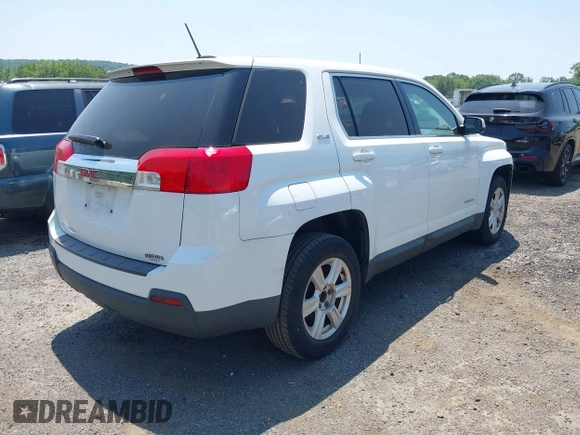 2015 GMC Terrain SLE z VIN 2GKALMEK7F6148986, wystawiony jako IAAI lot #42417948 z przebiegiem 142 136 mil mil oraz . Historia ofert i sprzedaży dostępna na DreamBid. Obrazek 4.