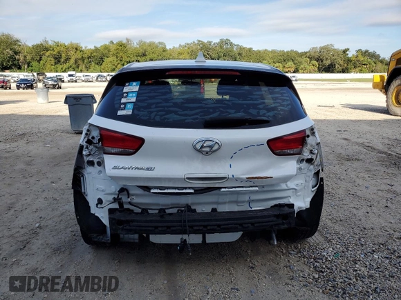 2018 Hyundai Elantra GT with VIN KMHH35LE4JU038450, listed as a Copart auction lot 73163364 with 109,130 mi miles and Non Repairable. Bid and sale history available at carsss.com. Image 6.