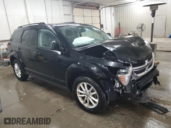 2015 Dodge Journey SXT with VIN 3C4PDCBG0FT535436, listed as a Copart auction lot 51448505 with 82,336 mi miles and Salvage Title. Bid and sale history available at carsss.com. Image 4.