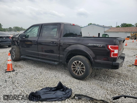 2020 Ford F-150 XL with VIN 1FTEW1E57LFB56617, listed as a Copart auction lot 56384545 with 171,336 mi miles and Salvage title. Bid and sale history available at DreamBid. Image 2.