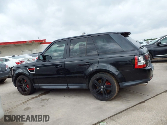 2013 Land Rover Range Rover Sport SC with VIN SALSH2E49DA767430, listed as a IAAI auction lot 42122006 with 112,868 mi miles. Bid and sale history available at carsss.com. Image 14.