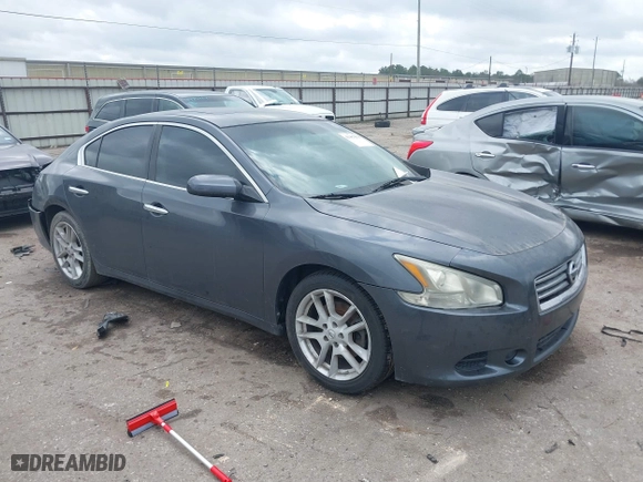 2012 Nissan Maxima 3.5 S with VIN 1N4AA5AP9CC823593, listed as a IAAI auction lot 41487854 with 145,124 mi miles. Bid and sale history available at carsss.com. Image 1.
