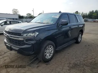2023 Chevrolet Tahoe Commercial z VIN 1GNSKLED5PR319486, wystawiony jako Copart lot #60391125 z przebiegiem 10 473 mil mil oraz Szkoda całkowita • Salvage title. Historia ofert i sprzedaży dostępna na DreamBid. Obrazek 1.
