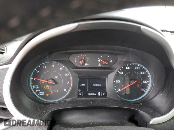 2023 Chevrolet Malibu RS with VIN 1G1ZG5ST4PF145985, listed as a Copart auction lot 45565685 with 38,806 mi miles and Salvage Title. Bid and sale history available at DreamBid. Image 9.