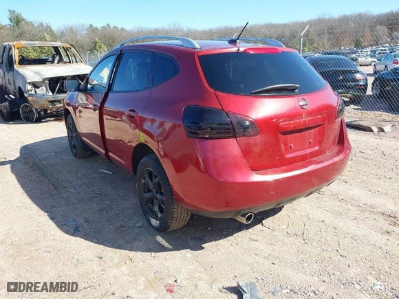 2008 Nissan Rogue S with VIN JN8AS58V28W116163, listed as a IAAI auction lot 41916105 with 128029 miles. Bid and sale history available at carsss.com. Image 3.