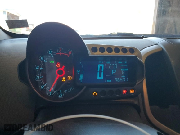 2015 Chevrolet Sonic LT with VIN 1G1JC5SG3F4176666, listed as a Copart auction lot 49652695 with 96,741 mi miles and Salvage Title. Bid and sale history available at DreamBid. Image 9.