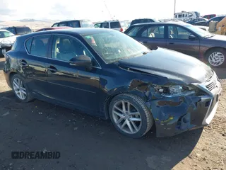 2014 Lexus CT 200h with VIN JTHKD5BH9E2179369, listed as a IAAI auction lot 40727199 with 119,535 mi miles and . Bid and sale history available at DreamBid. Image 1.
