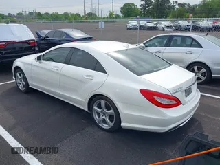 2013 Mercedes-Benz CLS-Class CLS 550 with VIN WDDLJ7DB2DA062813, listed as a IAAI auction lot 42124837 with 138,345 mi miles. Bid and sale history available at carsss.com. Image 3.