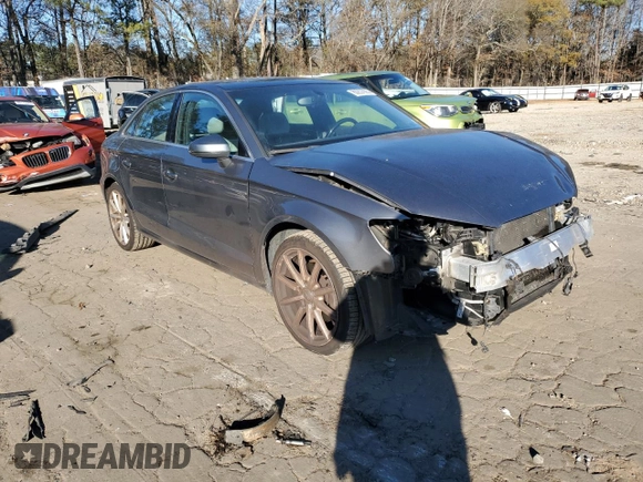 2015 Audi A3 2.0T Premium Plus with VIN WAUEFGFF8F1129029, listed as a Copart auction lot 80857993 with 114,315 mi miles. Bid and sale history available at carsss.com. Image 4.