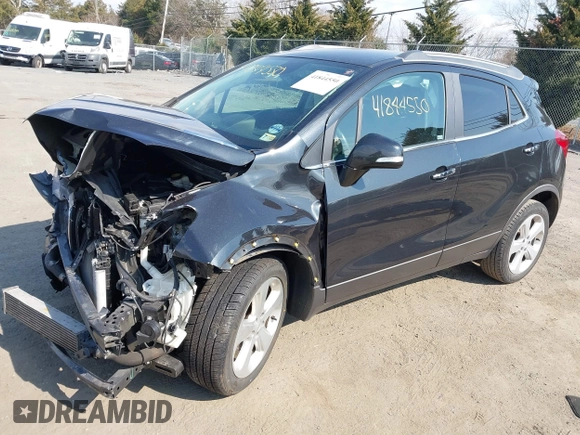 2015 Buick Encore with VIN KL4CJASB1FB239854, listed as a IAAI auction lot 41844550 with 94,672 mi miles and . Bid and sale history available at carsss.com. Image 2.