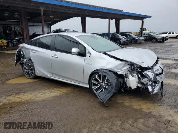 2017 Toyota Prius Two with VIN JTDKBRFU7H3566152, listed as a Copart auction lot 48227095 with 102,768 mi miles and Salvage Title. Bid and sale history available at DreamBid. Image 4.