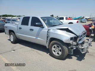 2007 Dodge Dakota SLT with VIN 1D7HW48P47S171560, listed as a Copart auction lot 62835354 with 175,505 mi miles and Salvage Title. Bid and sale history available at carsss.com. Image 4.