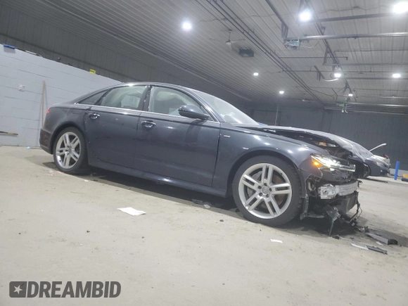2017 Audi A6 Premium with VIN WAUF8AFC7HN088163, listed as a Copart auction lot 41495875 with 65,407 mi miles and Salvage Title. Bid and sale history available at carsss.com. Image 4.
