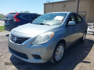 2012 Nissan Versa SL with VIN 3N1CN7AP9CL898644, listed as a IAAI auction lot 41971265 with 1 mi miles. Bid and sale history available at carsss.com. Image 2.