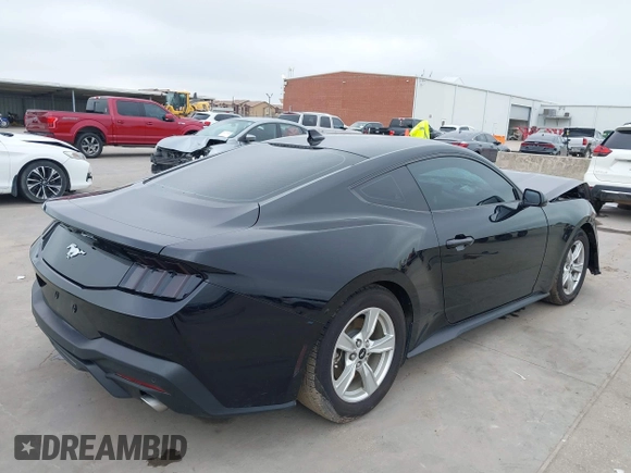2024 Ford Mustang EcoBoost with VIN 1FA6P8TH1R5105612, listed as a IAAI auction lot 42373472 with 36,594 mi miles and . Bid and sale history available at DreamBid. Image 4.